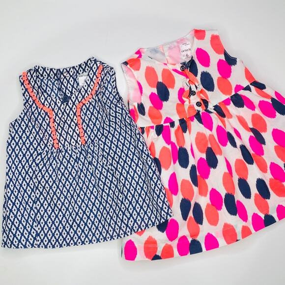 Carters Bundle of baby girl tops - Picture 1 of 8